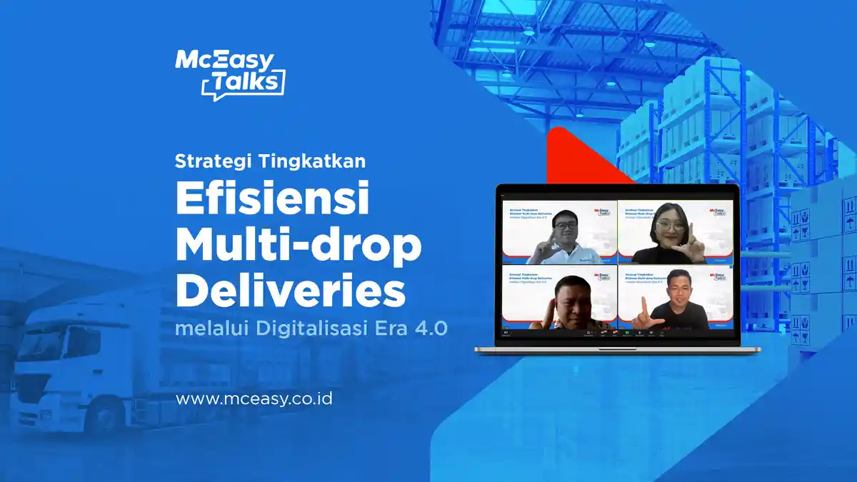 McEasy dan APTRINDO Gelar Webinar “McEasy Talk” Tingkatkan Efisiensi Pengiriman Jelang Akhir Tahun