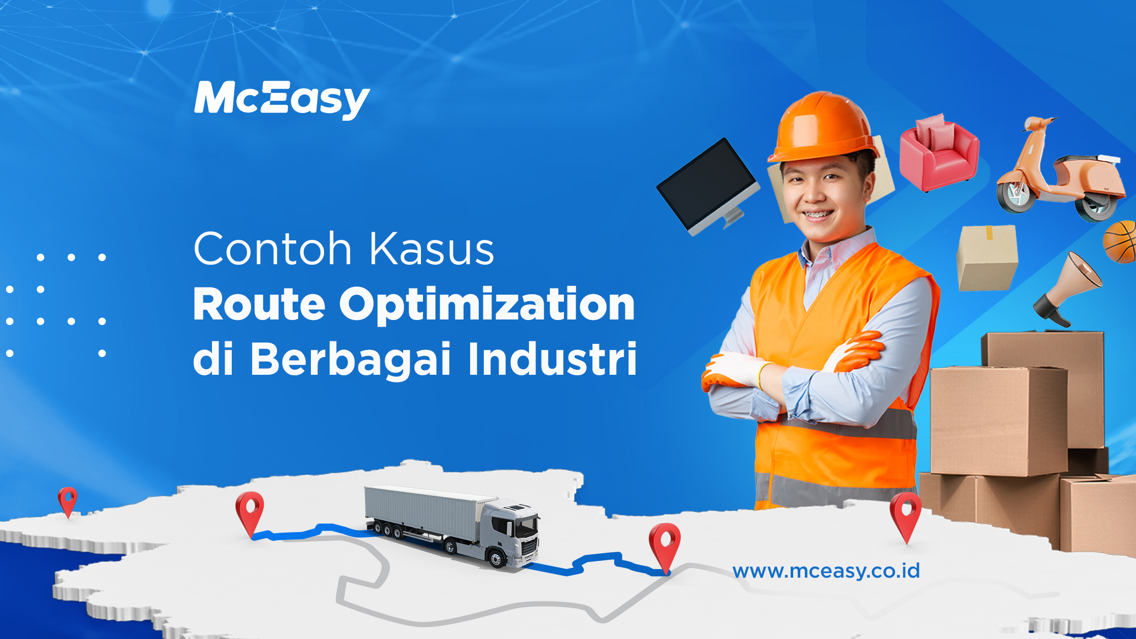 11 Contoh Penerapan Route Optimization di Berbagai Industri