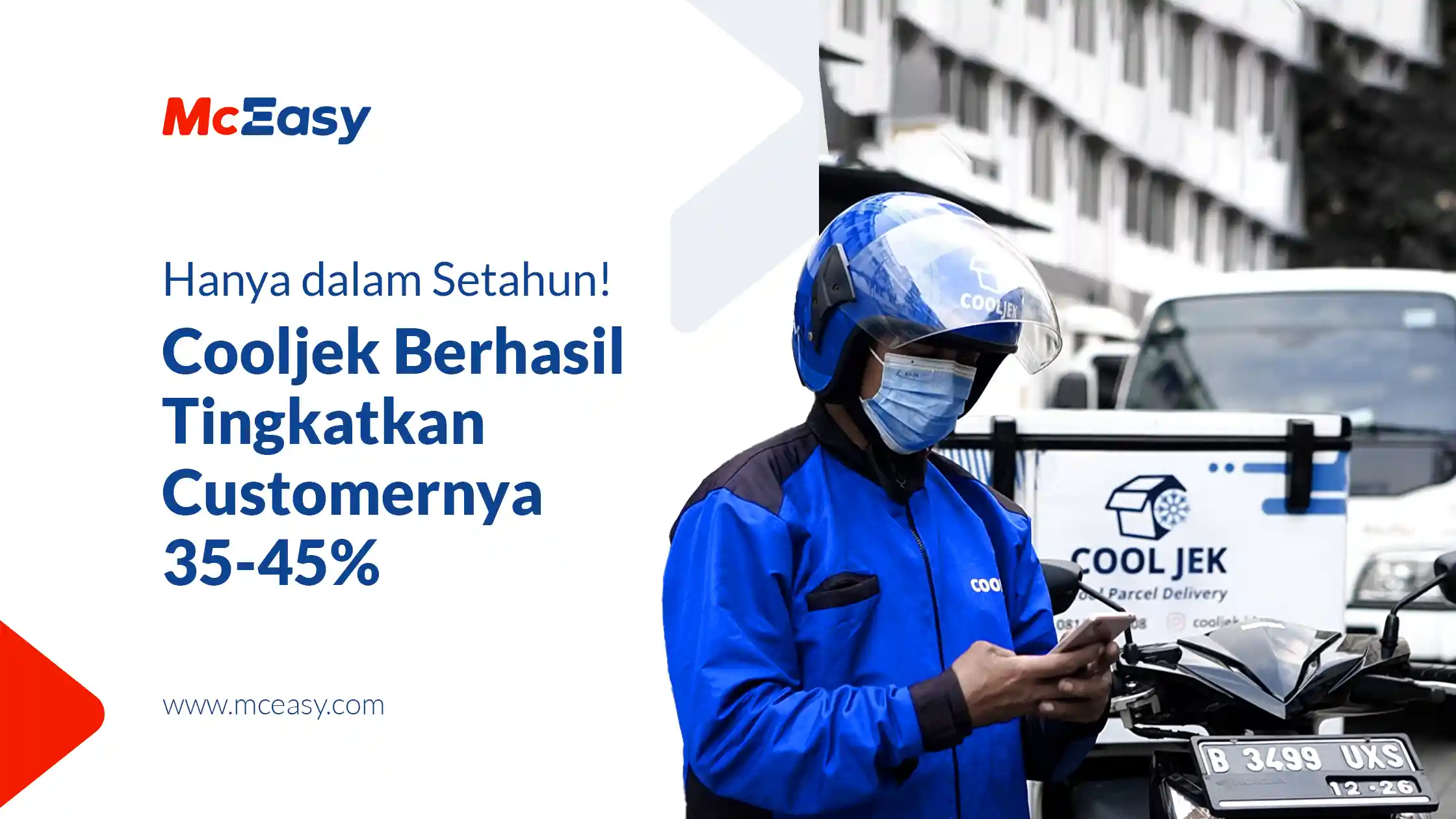 Hanya dalam Setahun! Cooljek Berhasil Tingkatkan Customernya 35-45%