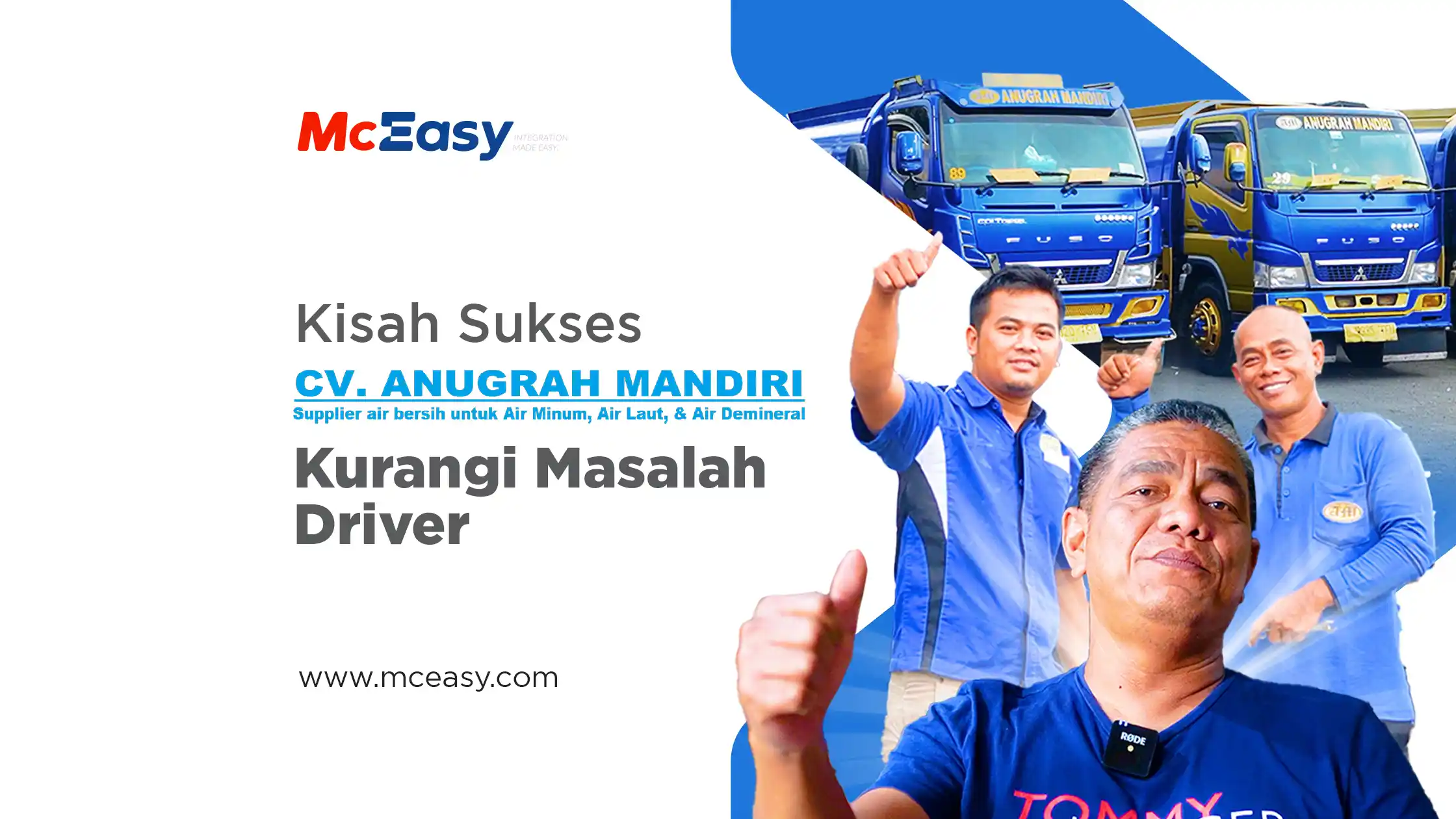 Kisah Bisnis Sukses Anugrah Mandiri Kurangi Masalah Driver