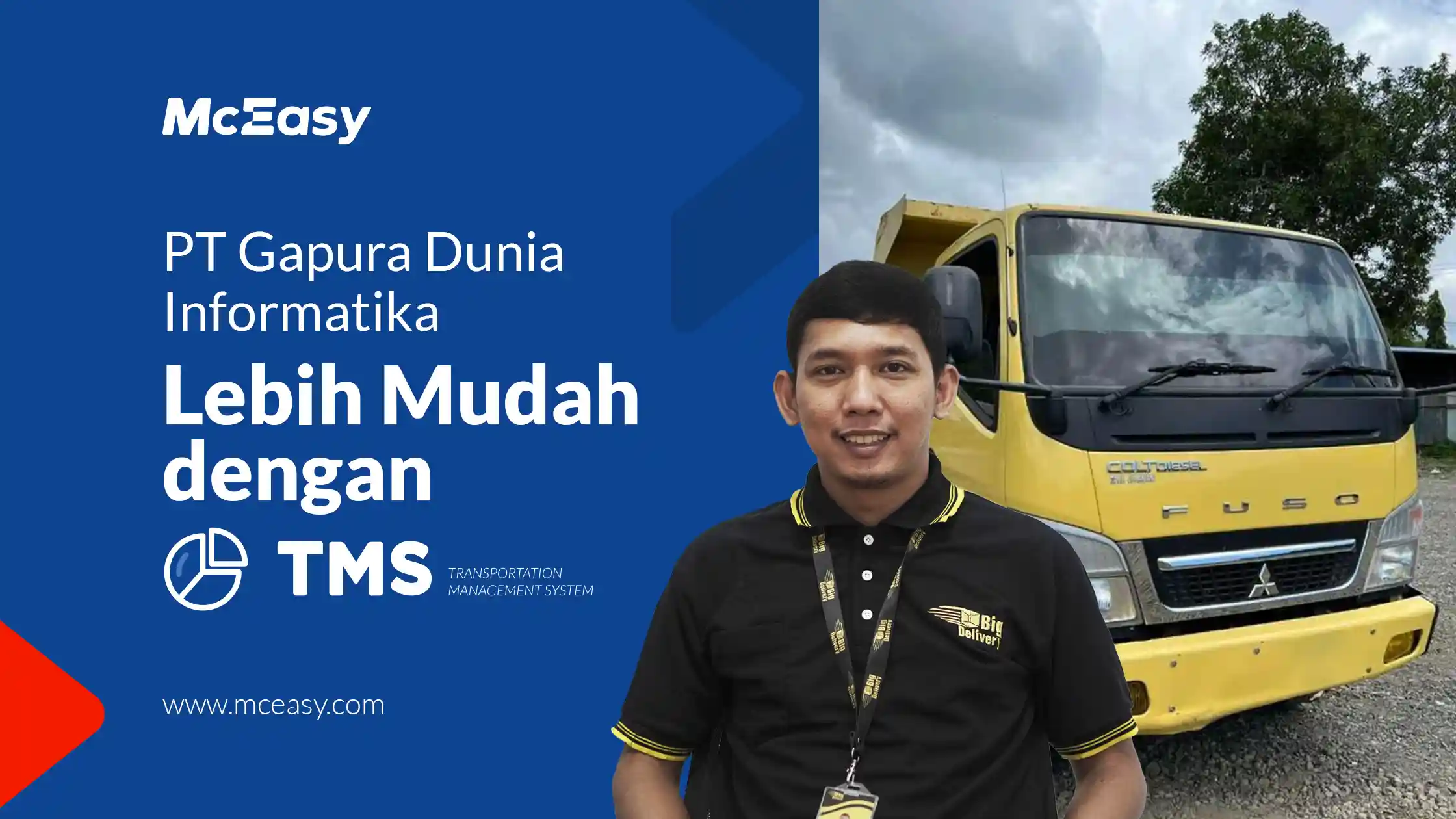 Manajemen dan Operasional PT Gapura Dunia Informatika Lebih Mudah dengan TMS McEasy