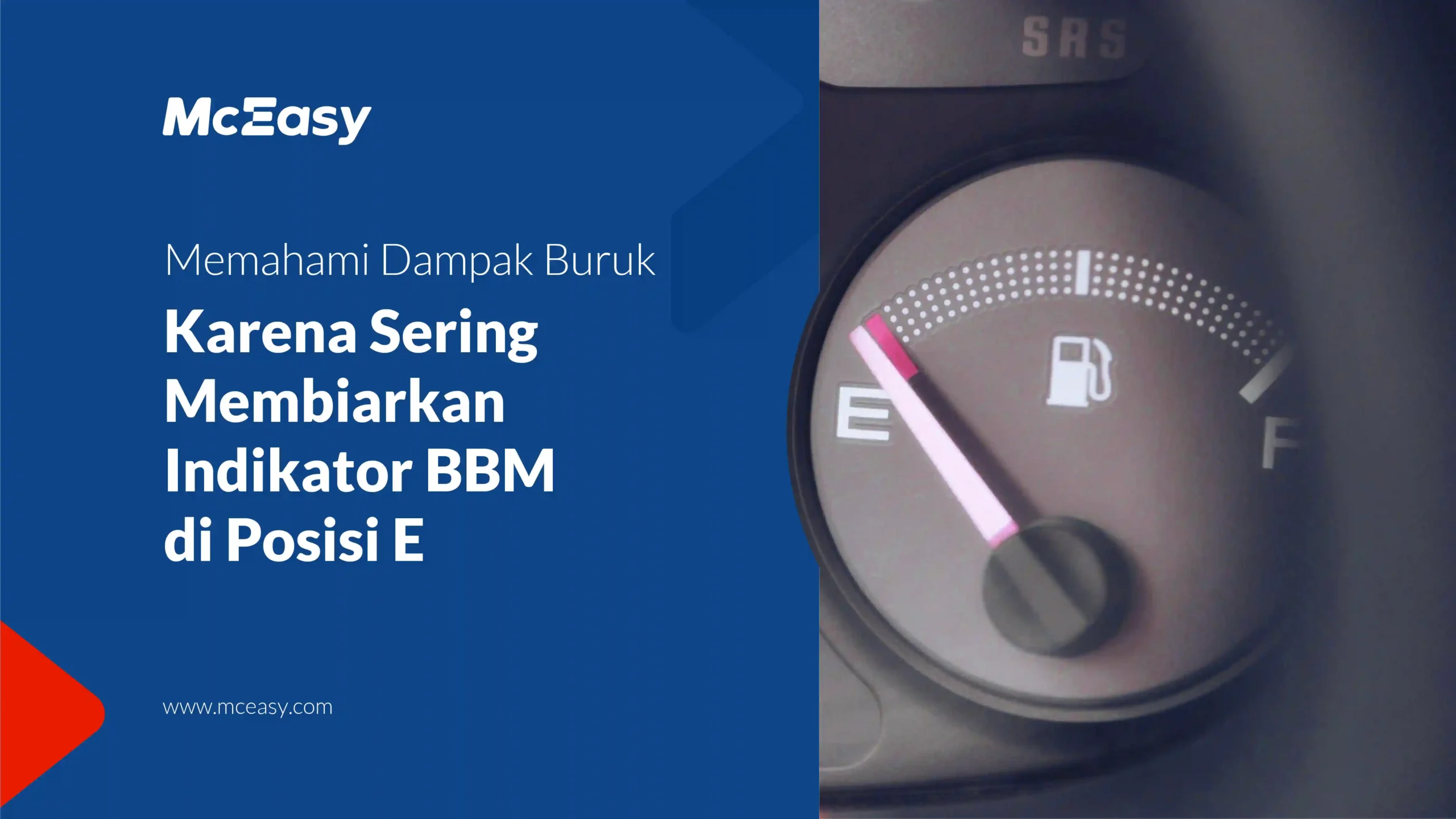 Memahami Dampak Buruk Karena Sering Membiarkan Indikator BBM di Posisi E