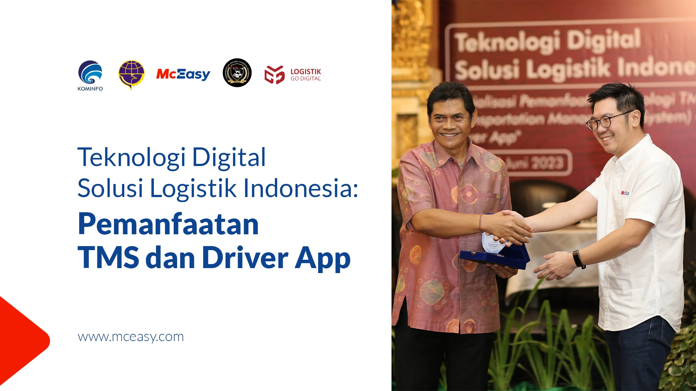 Terapkan Solusi Digital Logistik, Kominfo Kembali Gandeng McEasy 