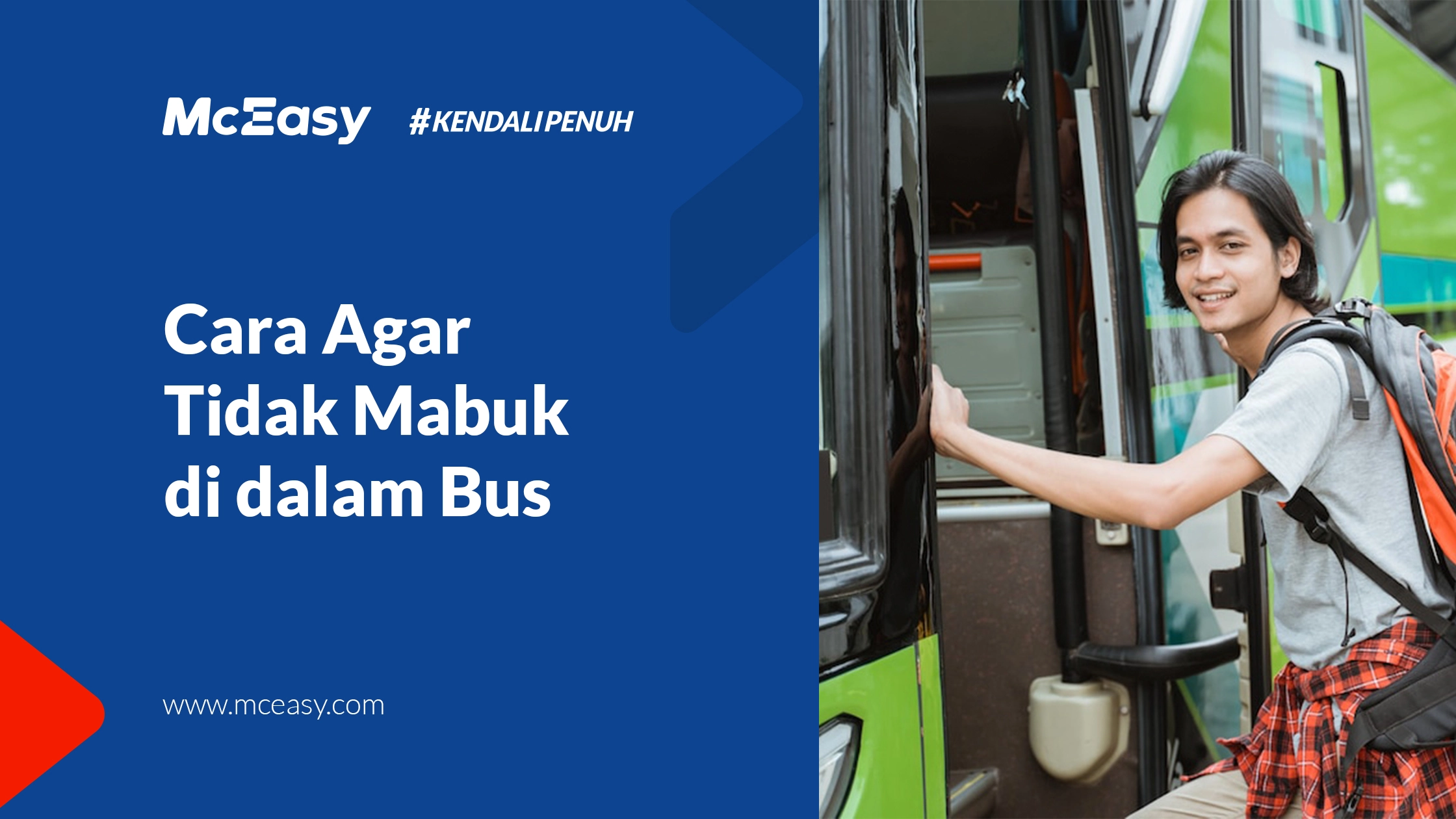 Tips Agar Tidak Mabuk di dalam Bus