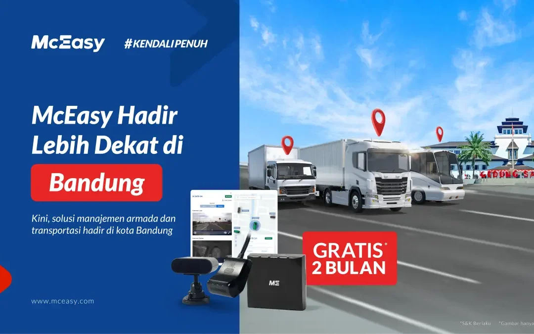 Dukung Digitalisasi Logistik, McEasy Hadir di Bandung