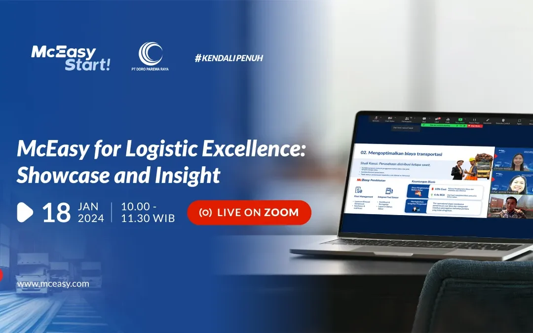 [Webinar Event] McEasy for Logistic Excellence: Showcase and Insight
