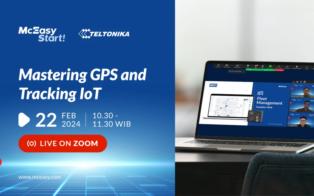 [Webinar Event] McEasy Start x Teltonika: Mastering GPS and Tracking IoT 