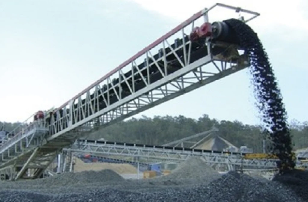 Sistem Angkutan Batu Bara Untuk Meningkatkan Produktivitas Dan Keselamatan 4 Rubber Belt Conveyor