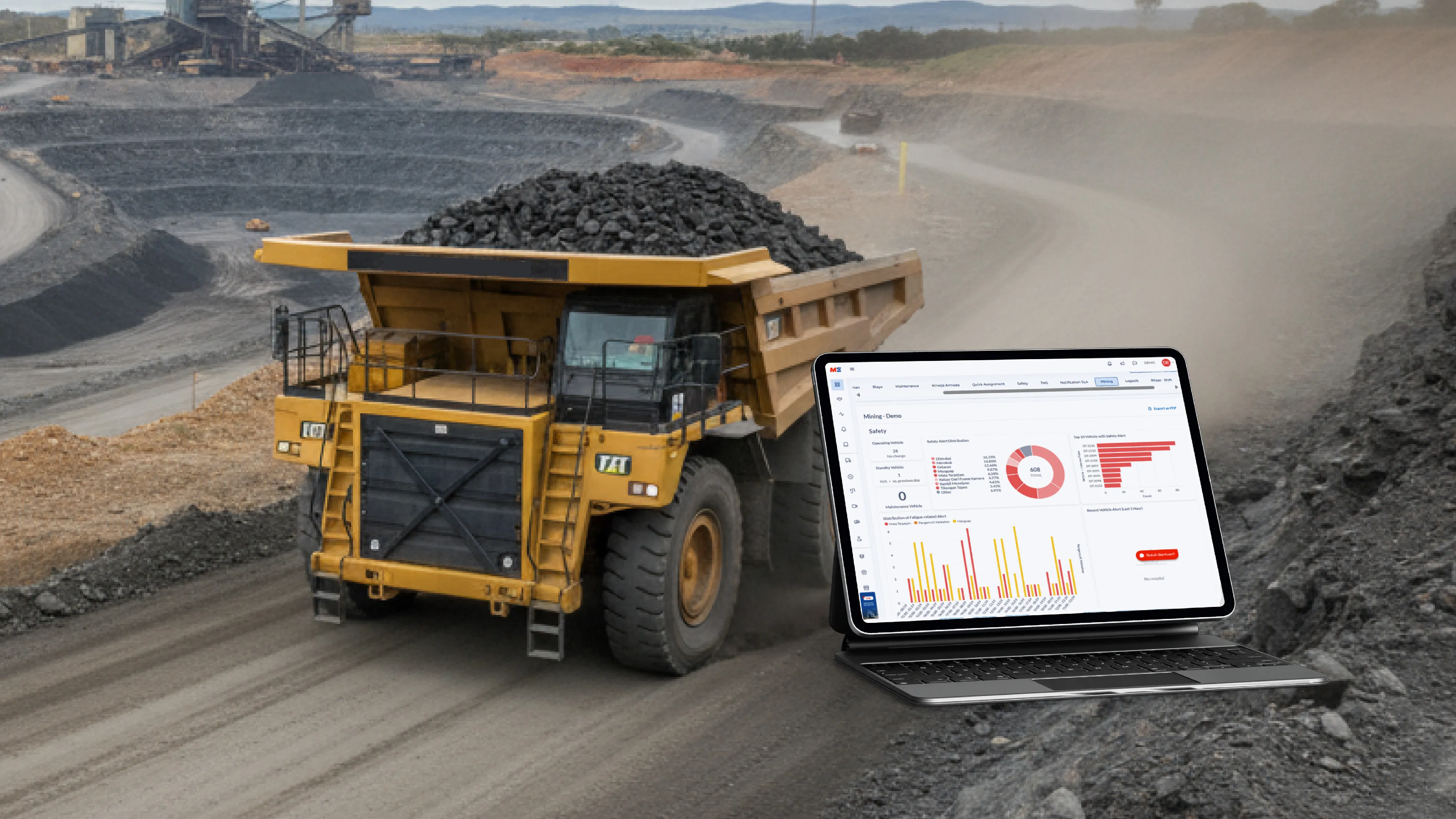 Kenapa Data Overspeed Jadi Indikator Penting Keselamatan di Hauling Tambang