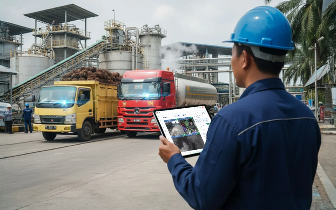 Dashcam Truk: Solusi Penuhi SLA Distribusi Sawit dan Tingkatkan Performa Pengemudi