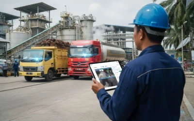 Dashcam Truk: Solusi Penuhi SLA Distribusi Sawit dan Tingkatkan Performa Pengemudi