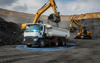 GPS Dashcam Mobil Tambang untuk Dump Truck dan Alat Berat