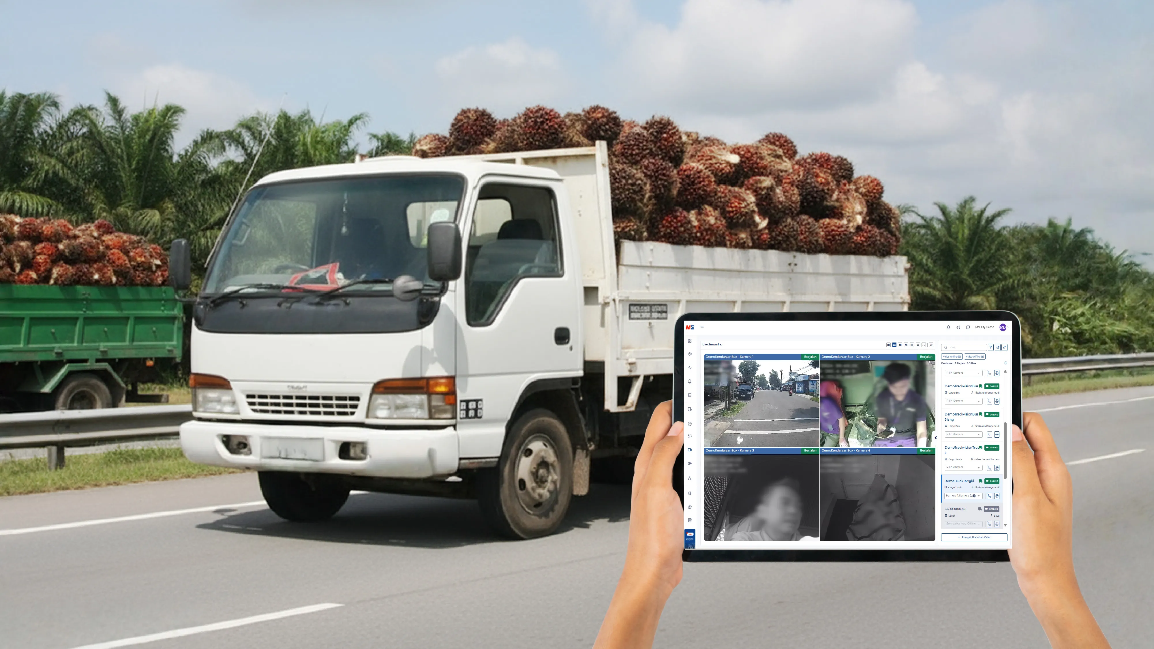 Manfaat Teknologi Monitoring Pengiriman Kelapa Sawit