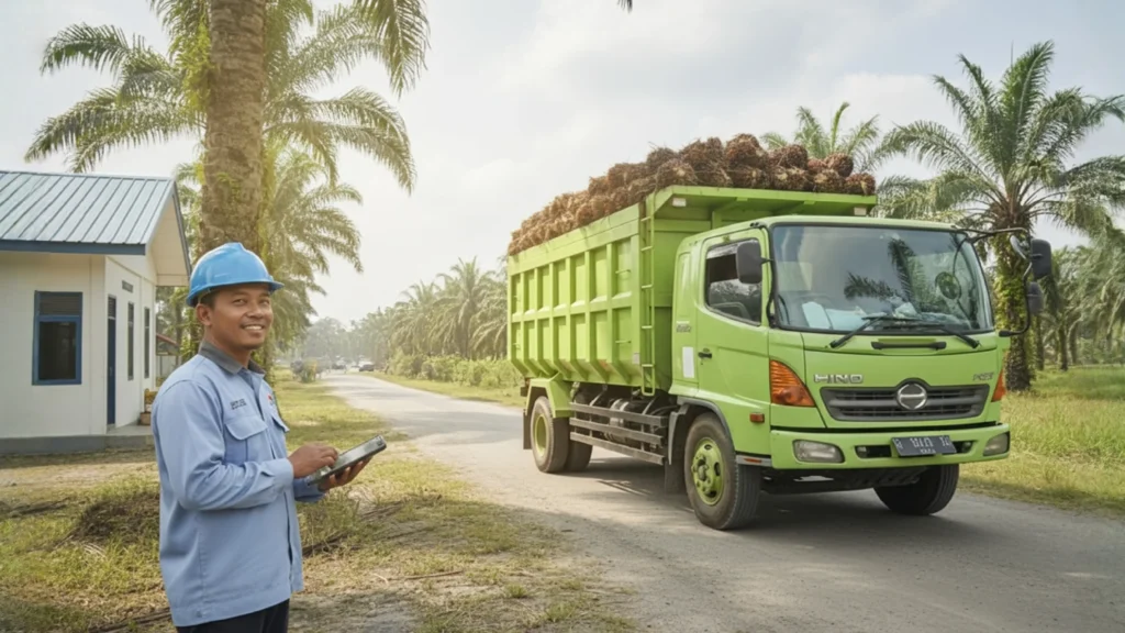 Meningkatkan Efisiensi Rantai Pasok Sawit Dengan Fleet Management System