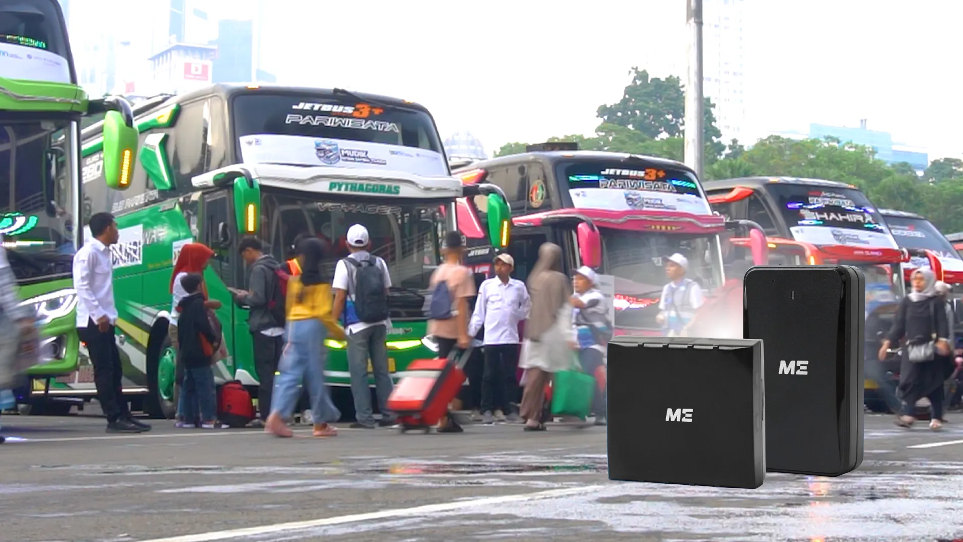 Bus mudik DAMRI dilengkapi GPS tracker untuk keselamatan perjalanan