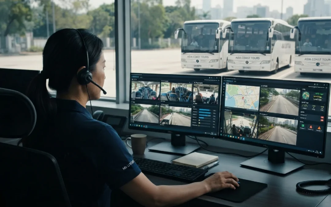 Mengapa Operator Bus Harus Pasang GPS Kamera? Ini Manfaatnya bagi Operasional
