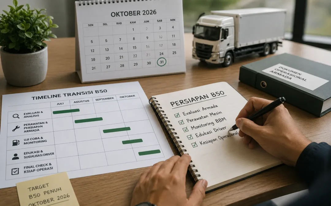 Kesiapan Armada Diesel Menghadapi Implementasi B50: Checklist untuk Fleet Manager