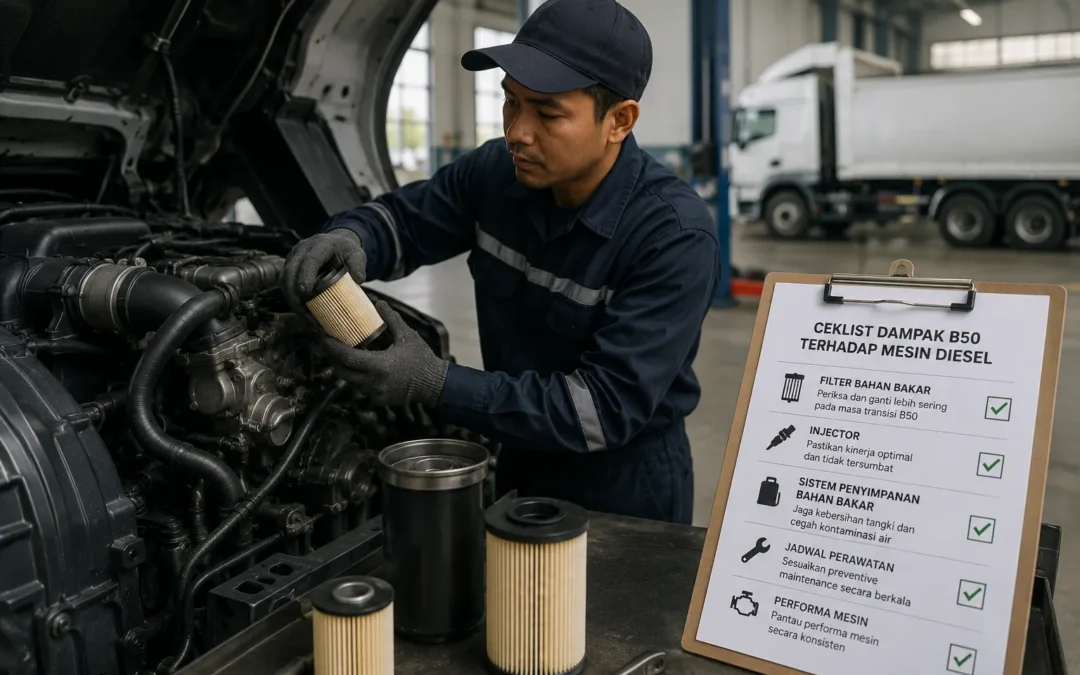 Dampak B50 terhadap Mesin Diesel Truk dan Bus: Apa yang Perlu Diantisipasi
