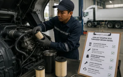 Dampak B50 terhadap Mesin Diesel Truk dan Bus: Apa yang Perlu Diantisipasi