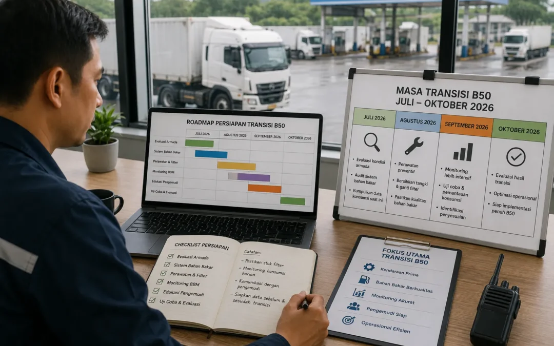 Masa Transisi B50: Apa yang Perlu Disiapkan Fleet Manager dari Juli hingga Oktober 2026