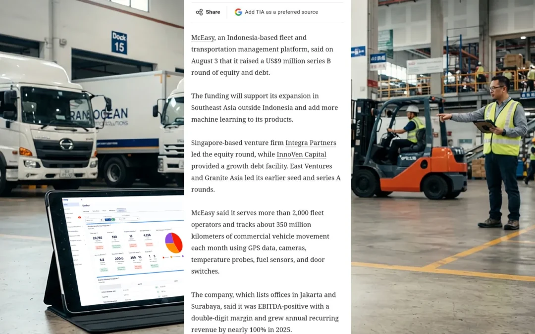 Mengapa Bisnis Logistik & Distribusi Perlu Pakai Software TMS?